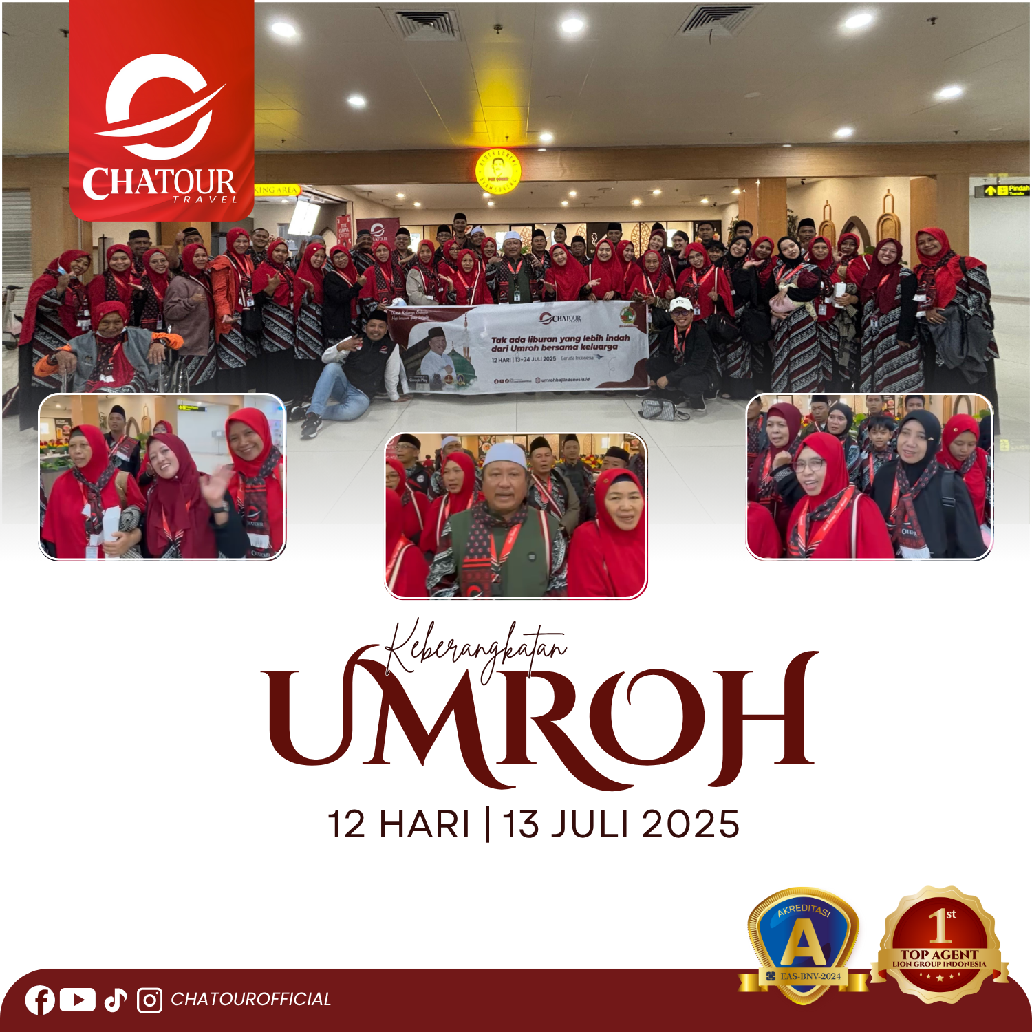 Keberangkatan 13 Juli 2025 | Umroh 12 Hari