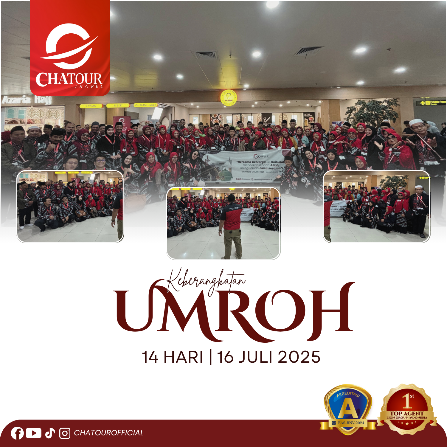 Keberangkatan 16 Juli 2025 | Umroh 14 Hari