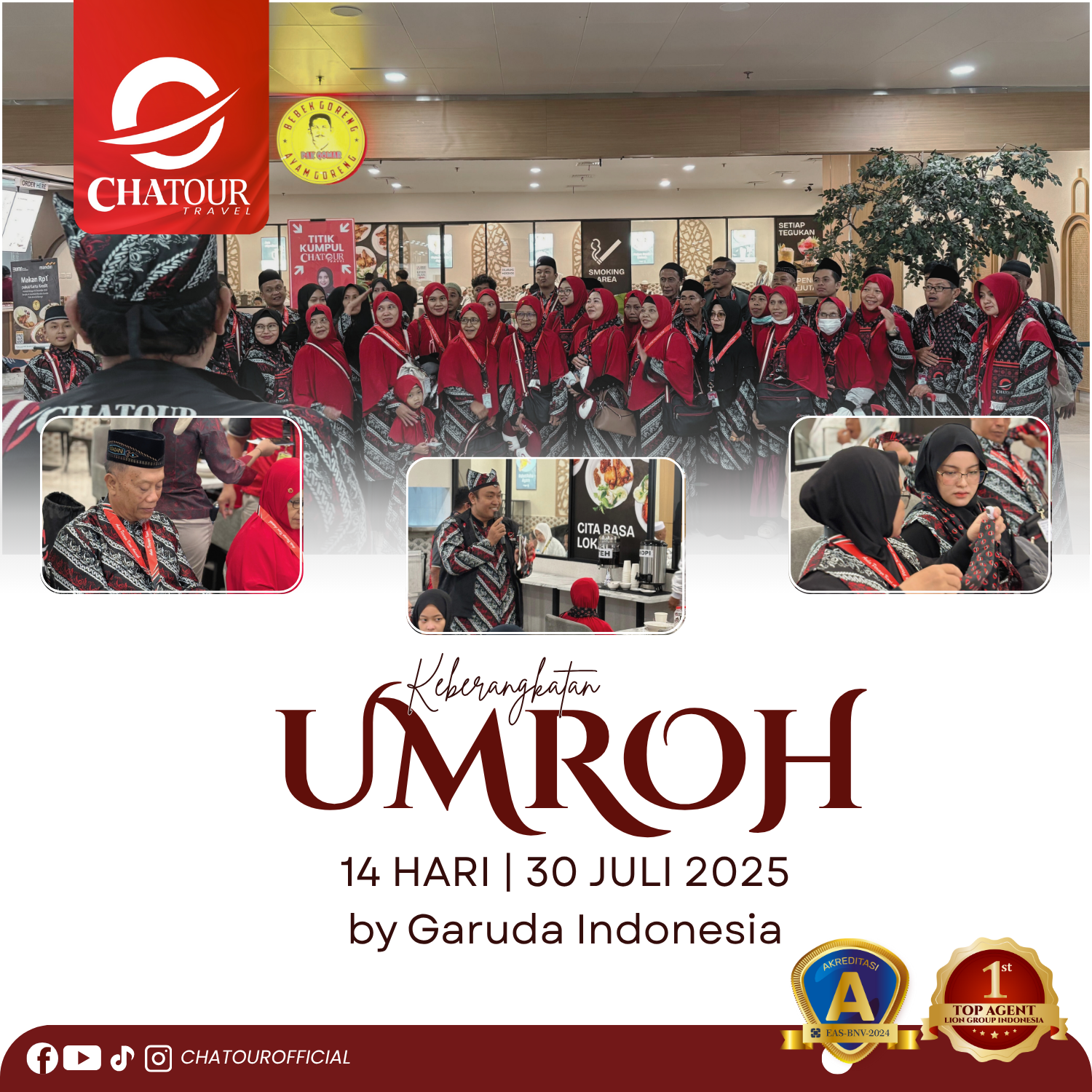 Keberangkatan 30 Juli 2025 | Umroh 14 Hari by Garuda Indonesia