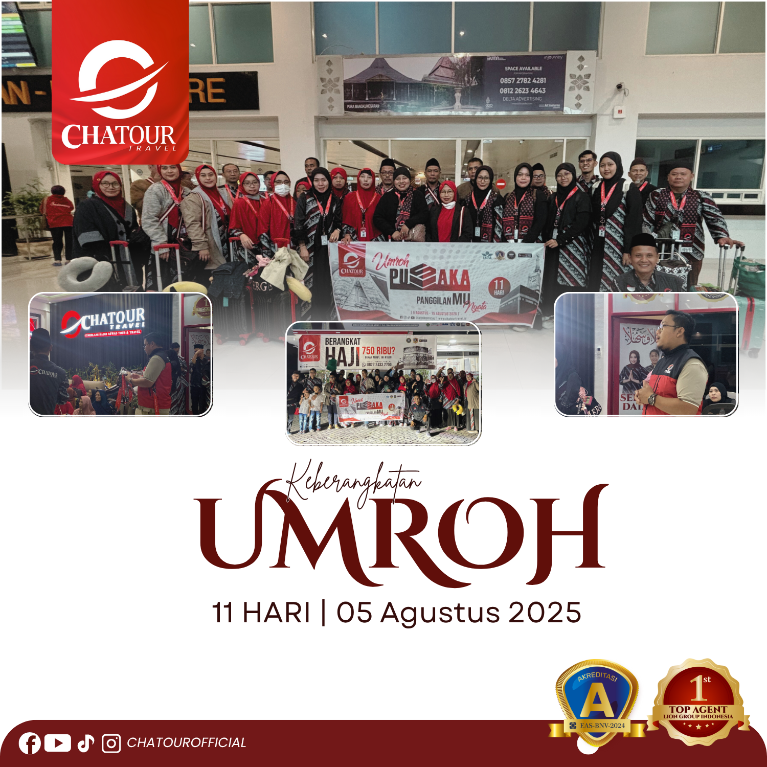 Keberangkatan 05 Agustus 2025 | Umroh 11 Hari