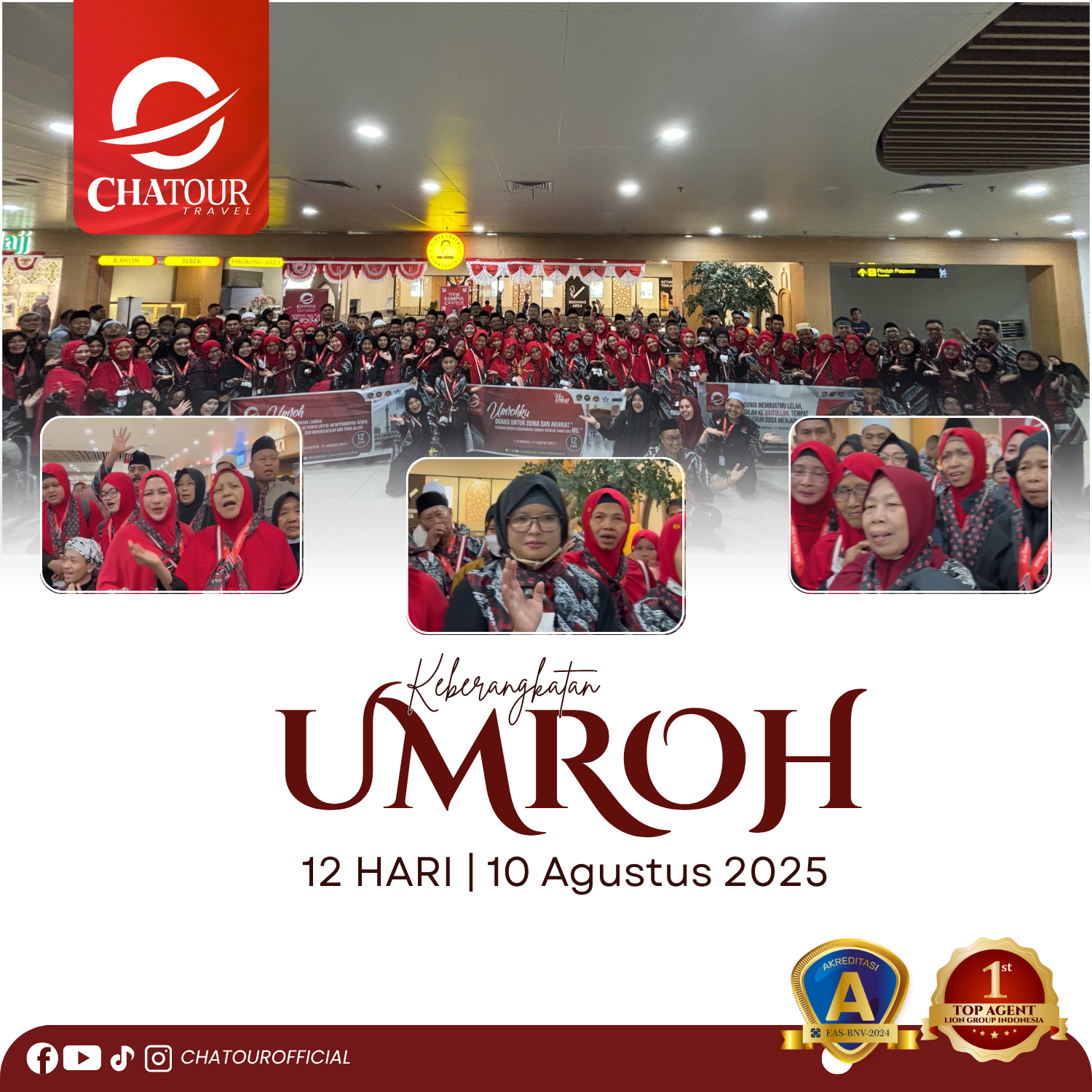 Keberangkatan 10 Agustus 2025 | Umroh 12 Hari