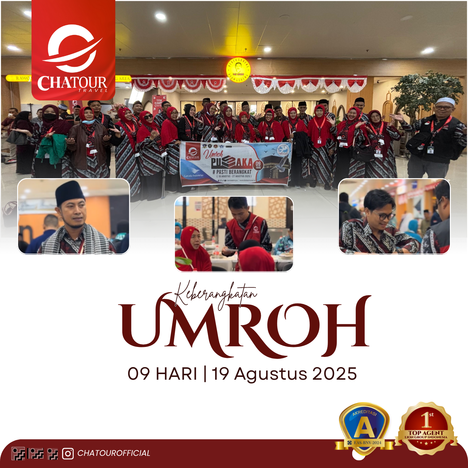 Keberangkatan 19 Agustus 2025 | Umroh 09 Hari