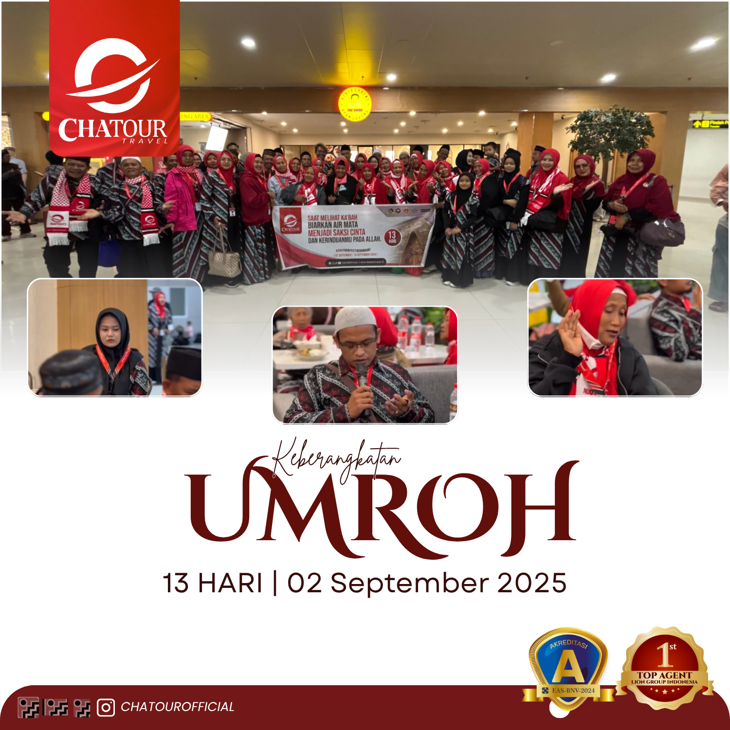Keberangkatan 02 September 2025 | Umroh 13 Hari