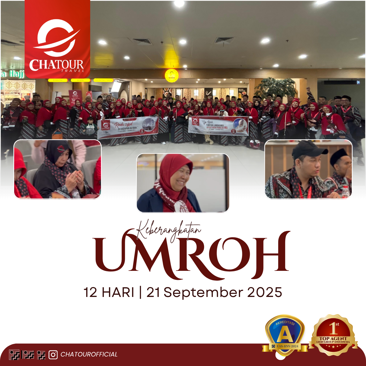Keberangkatan 21 September 2025 | Umroh 12 Hari