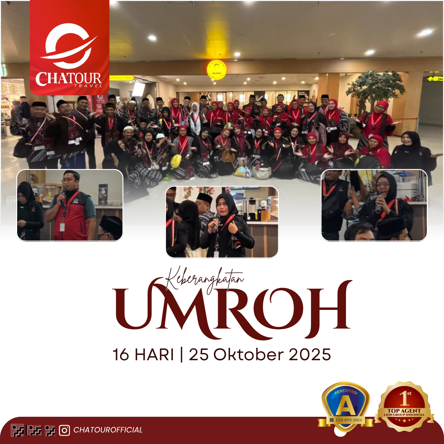 Keberangkatan 25 Oktober 2025 | Umroh 16 Hari