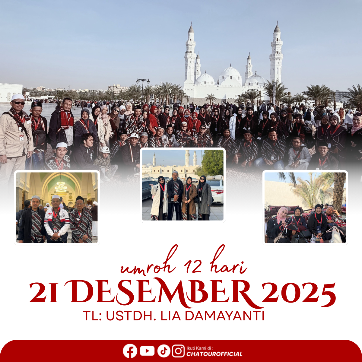 DOKUMENTASI GROUP UMROH 21 DESEMBER 2025 | PROGRAM 12 HARI