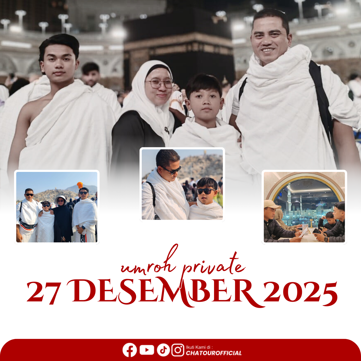 DOKUMENTASI PRIVATE UMROH 27 DESEMBER 2025 | PROGRAM 12 HARI