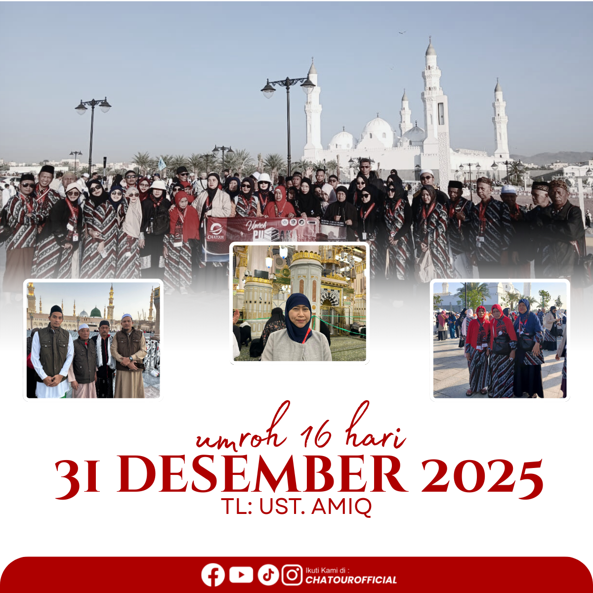 DOKUMENTASI GROUP UMROH 31 DESEMBER 2025 | PROGRAM 16 HARI