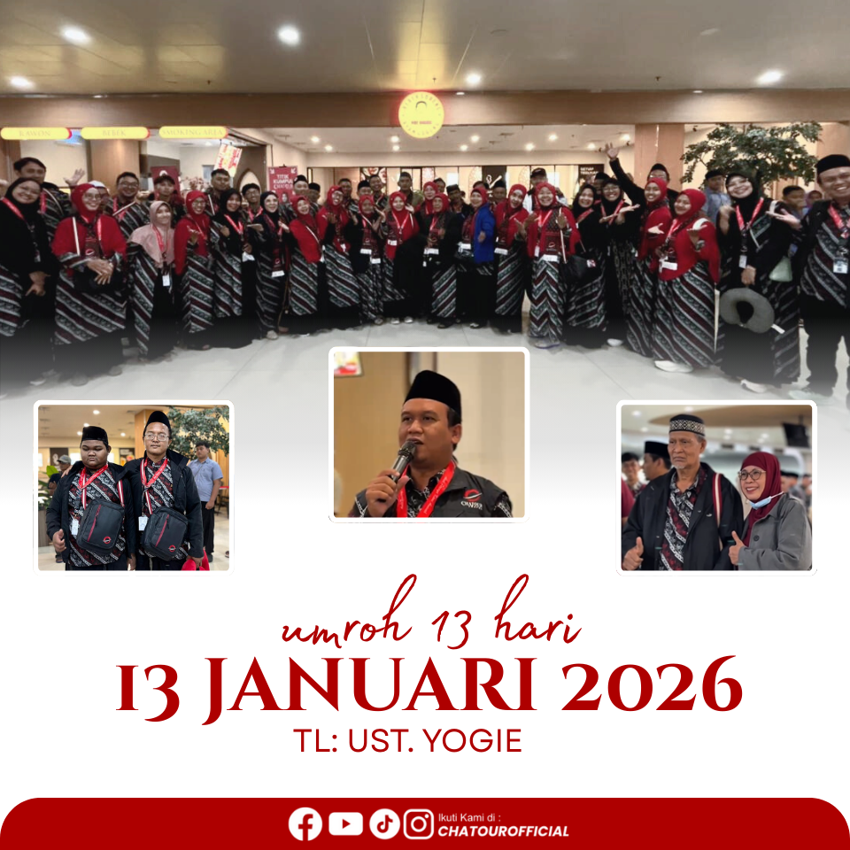 KEBERANGKATAN GROUP UMROH 13 JANUARI 2026 | PROGRAM 13 HARI