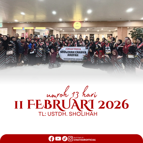 DOKUMENTASI GROUP UMROH 11 FEBRUARI 2026 | PROGRAM 13 HARI