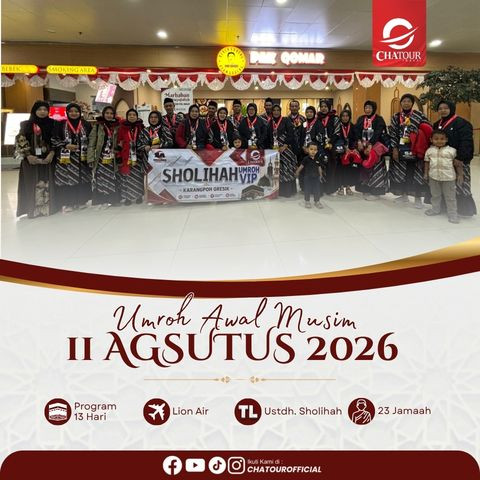 15 AGUSTUS 2026 | 13 HARI BY LION AIR