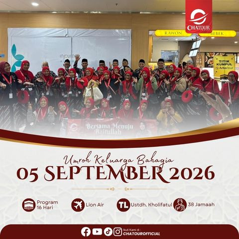 05 SEPTEMBER 2026 | 16 HARI BY LION AIR