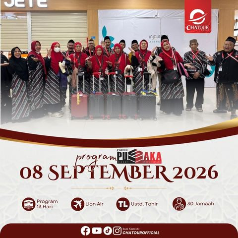 08 SEPTEMBER 2026 | 13 HARI BY LION AIR