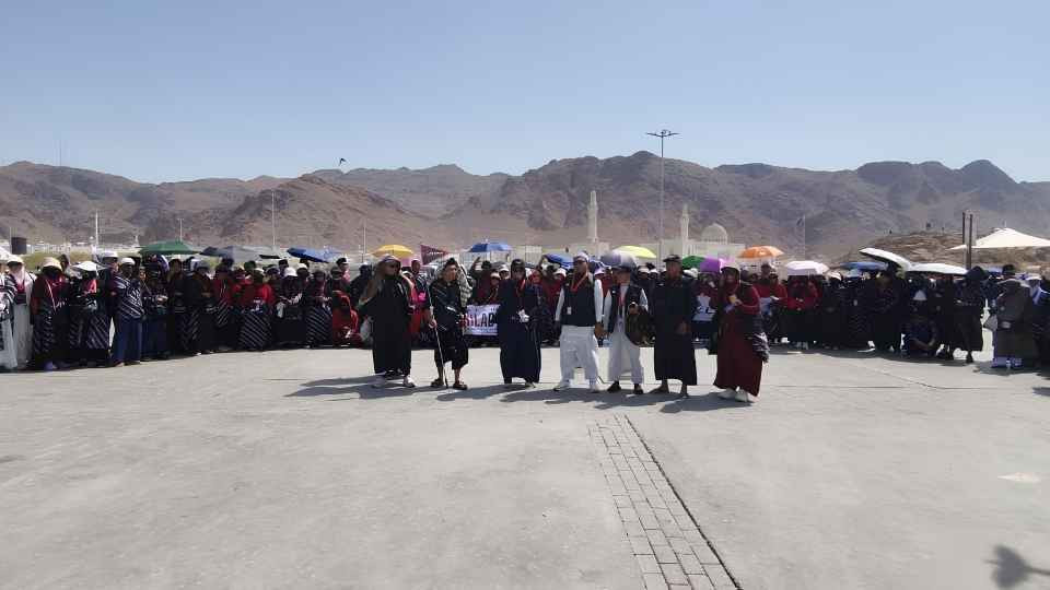 800 Jamaah Umroh Chatour Travel di Jabal Uhud.jpg