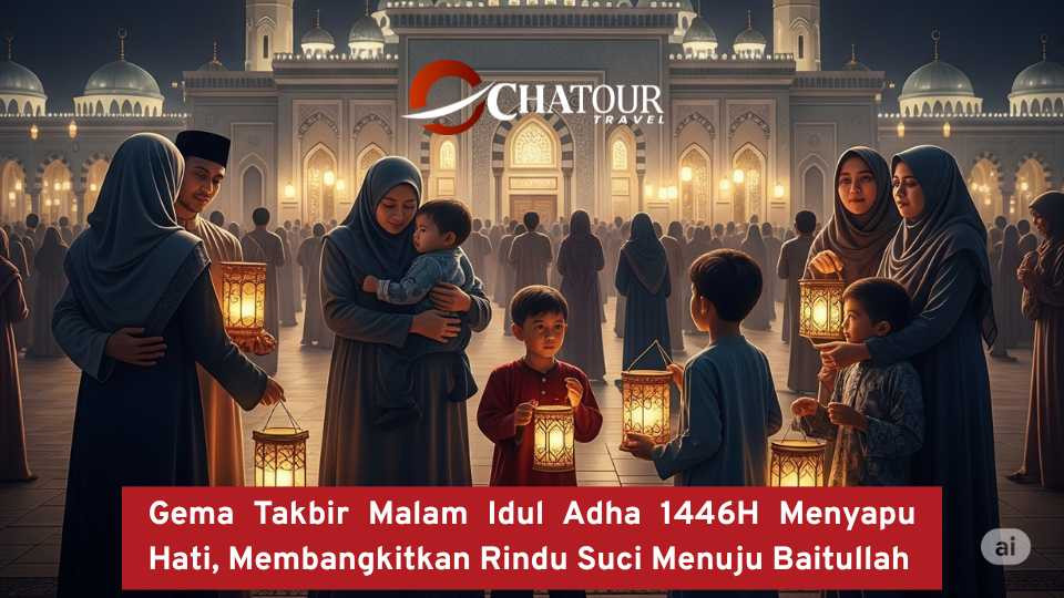 Gema Takbir Malam Idul Adha 1446H Menyapu Hati, Membangkitkan Rindu Suci Menuju Baitullah