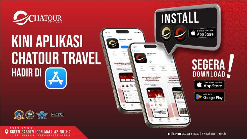Akhirnya Resmi Hadir di App Store! Aplikasi Chatour Travel & Chatour ID Kini Bisa Diunduh Pengguna iPhone