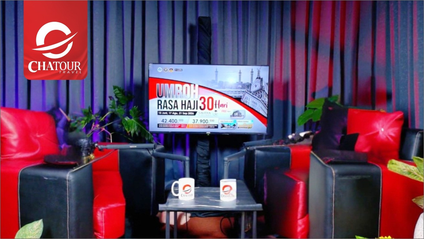Perkuat Syiar Baitullah, Chatour Travel Luncurkan Program ‘Ruang Podcast Bahagia’ di YouTube