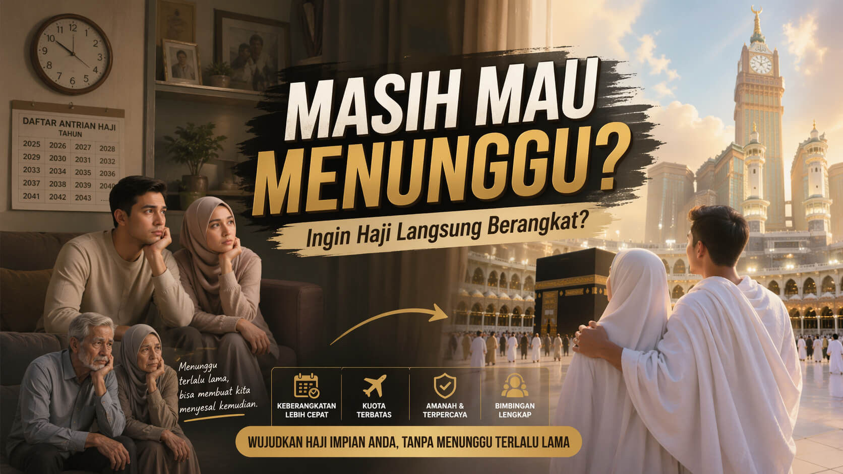 Ingin Haji Langsung Berangkat? Simak Panduan Lengkap Haji Reguler, Haji Plus, dan Haji Mujamalah di Sini