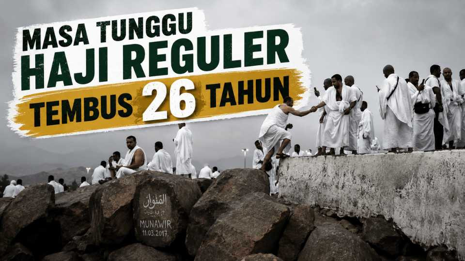 Masa Tunggu Haji Reguler Tembus 26 Tahun, Keberangkatan Haji Plus Justru Jadi Antisipasi Tepat Hadapi Kenaikan Dolar?