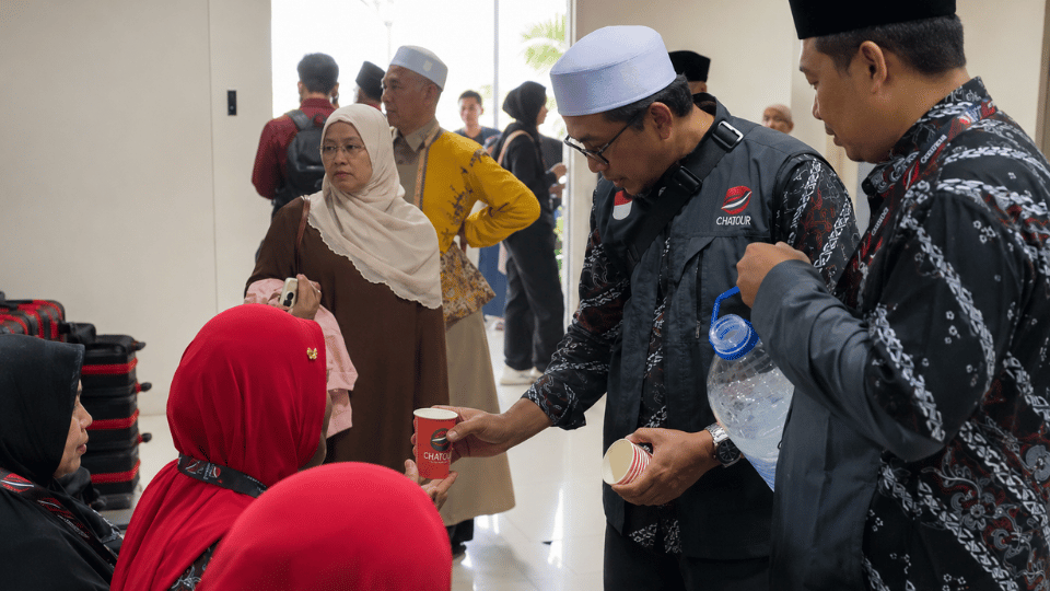 Intip Layanan Kepulangan Jamaah Umroh Chatour Travel di Bandara Juanda