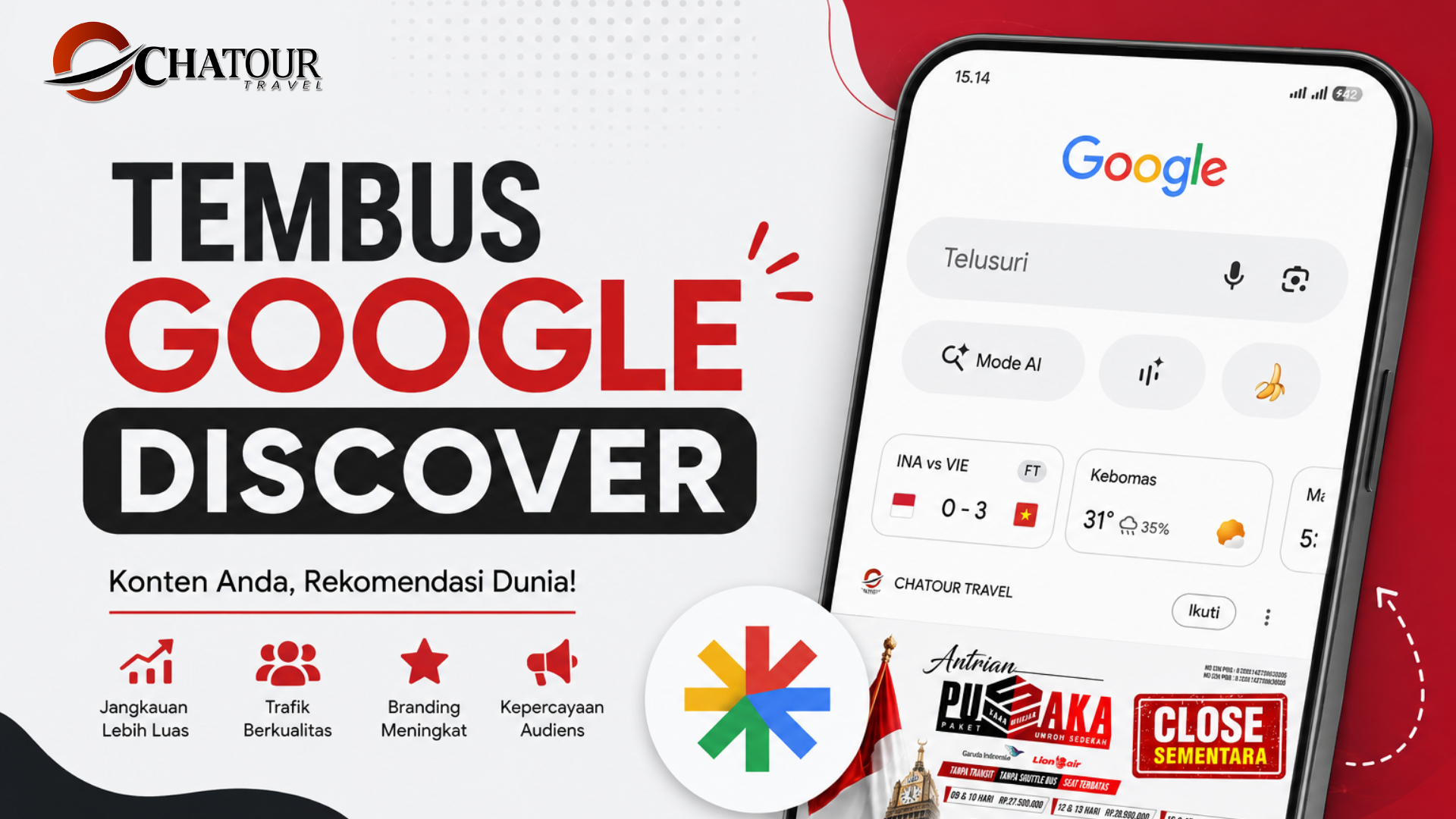 Sempat Viral! Pendaftaran Program PUSAKA Chatour Travel Resmi Dibuka Kembali