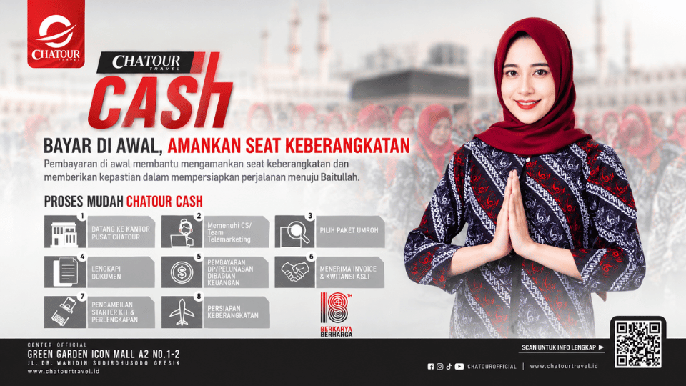 Chatour Travel Hadirkan Skema Pembayaran Transparan "Chatour Cash"
