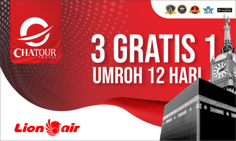 12 HARI UMROH 3 FREE 1