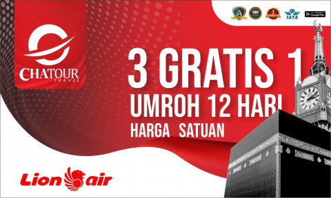 12 HARI UMROH 3 FREE 1 SATUAN BY QZ