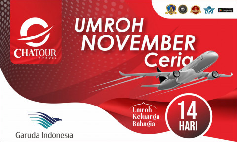 PAKET REGULER GARUDA 14 HARI OLAYAN GOLDEN 2025