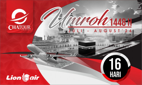UMROH PROMO JULI 1448 H 16 HARI
