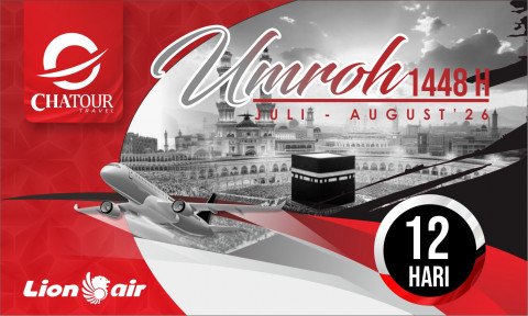 UMROH HEMAT JULI AGUSTUS 1448 H 12 HARI